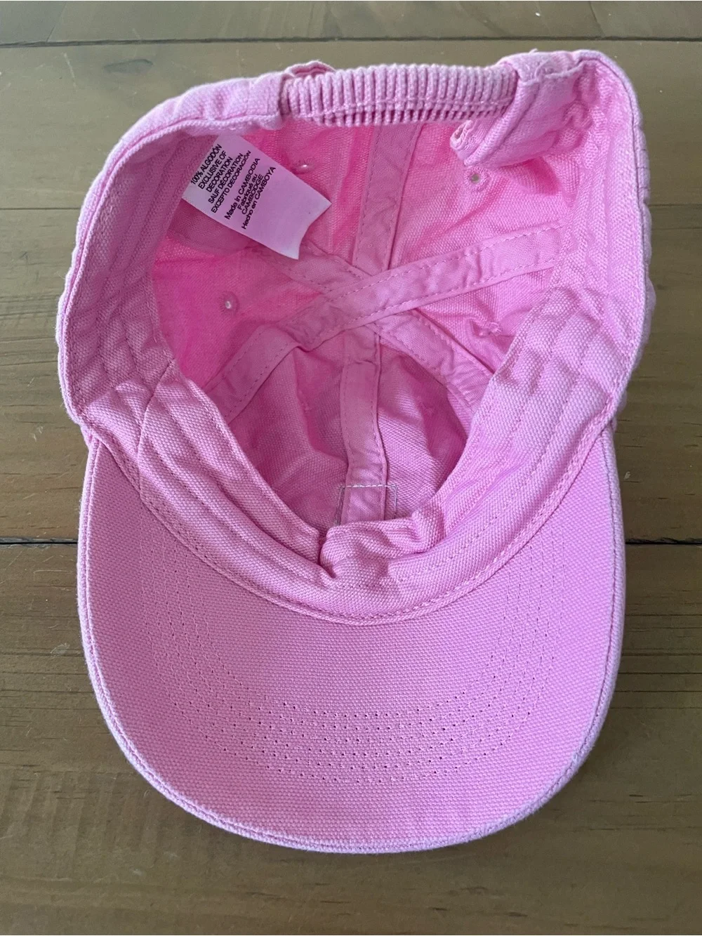 Carhartt Pink Infant Baseball Cap Hat